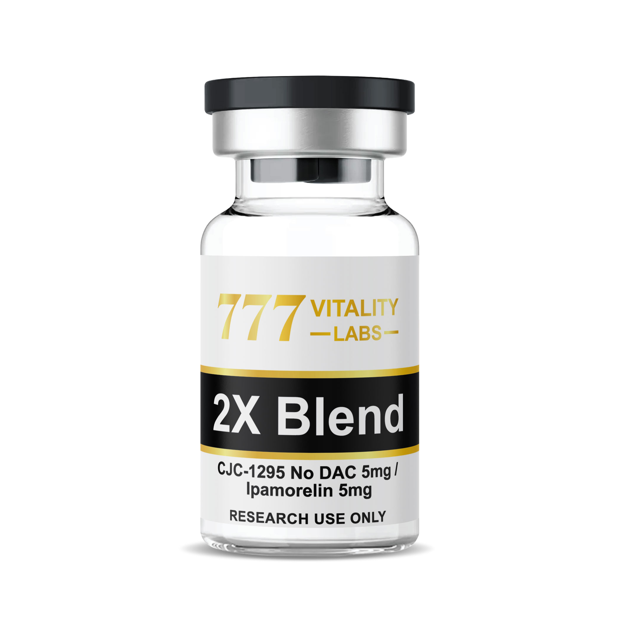 2X Blend (CJC-1295 w/o DAC + Ipamorelin) CJC-1295 w/o DAC 5MG + Ipamorelin 5MG